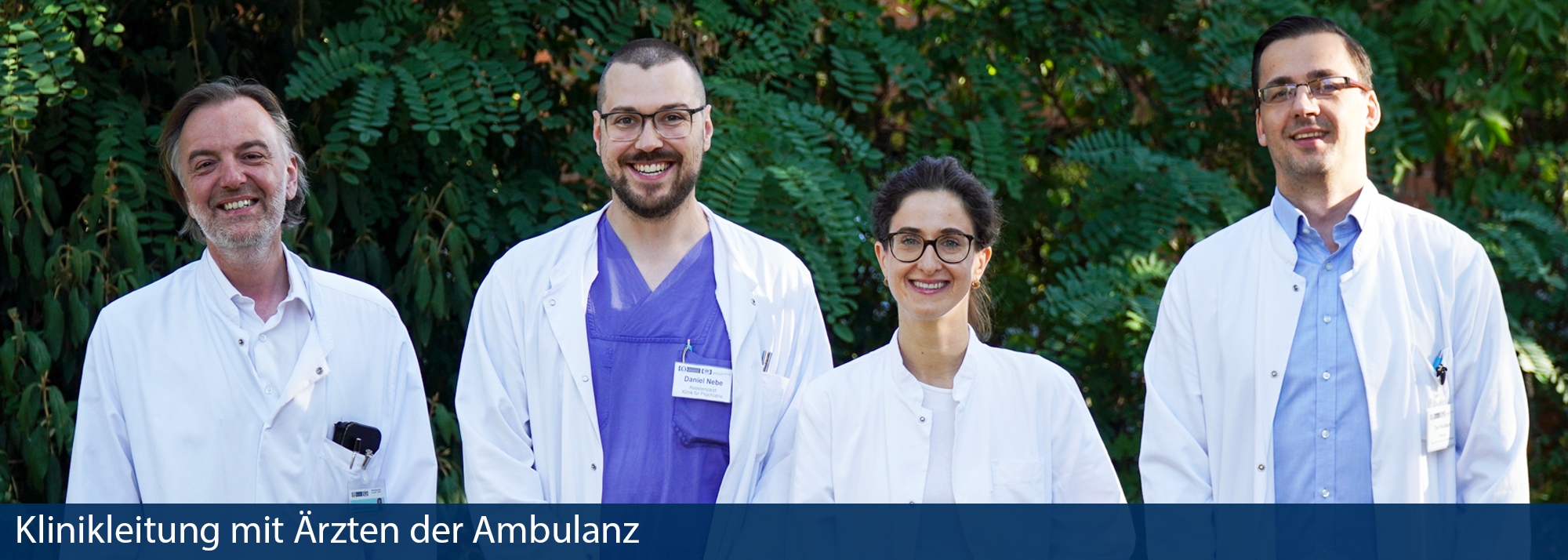 Ambulanz Team mit Label 2