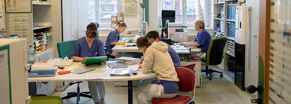 Dienstzimmer Gerontostation 1